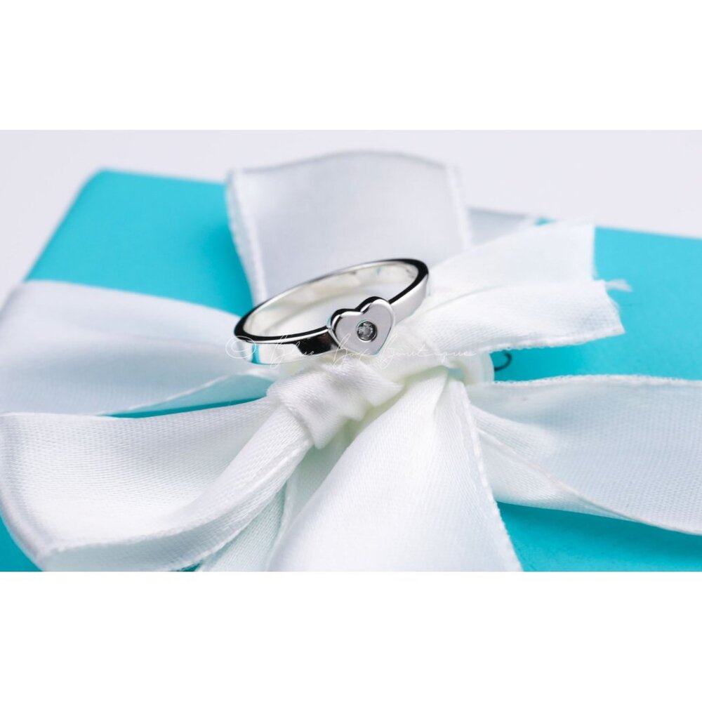 Tiffany & Co. Ring Diamond Paloma Picasso "Crown of Hearts" Heart Band - Picture 7 of 7